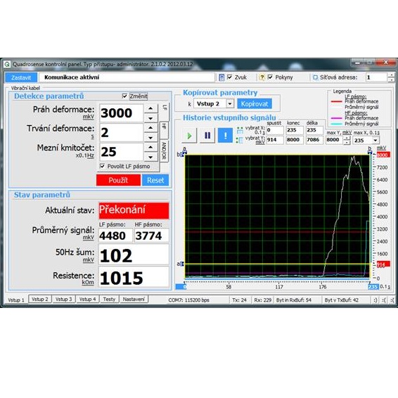 1-quadrosense-software SW Quadrosense – Obrázok 1