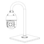 Dahua SD6CE225DB-HNY 2 Mpx PTZ IP kamera – Obrázok 8
