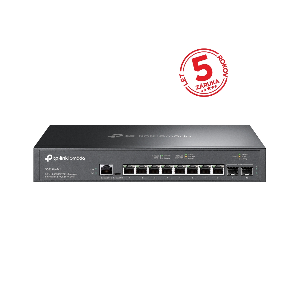 tl-sg3210x-m2_1 TP-Link TL-SG3210X-M2 Omada 10portový L3 switch – Obrázok 1