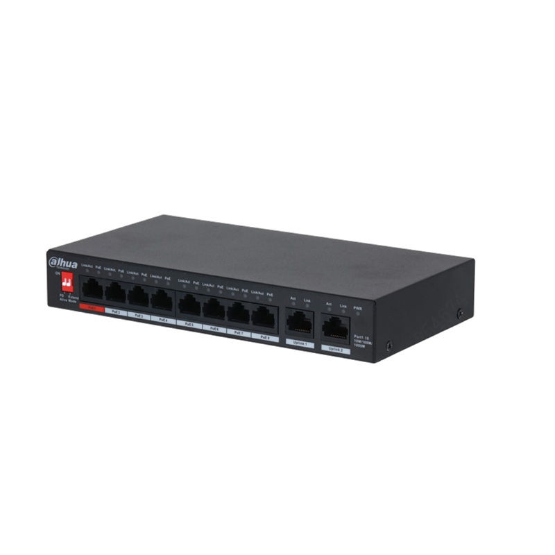 pfs3010-8gt-96-v2 Dahua PFS3010-8GT-96-V2 8 portový switch – Obrázok 1