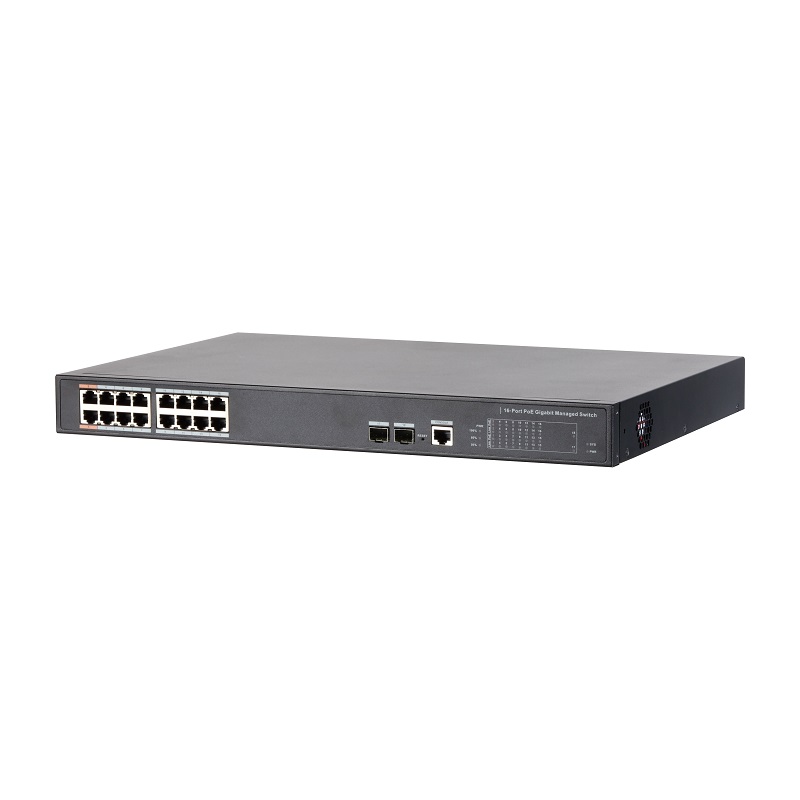 pfs4218-16gt-240 Dahua PFS4218-16GT-240 16portový PoE switch – Obrázok 1