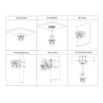 Dahua IPC-HDW3649QM-S-IL-0280B 6 Mpx turret IP kamera – Obrázok 3