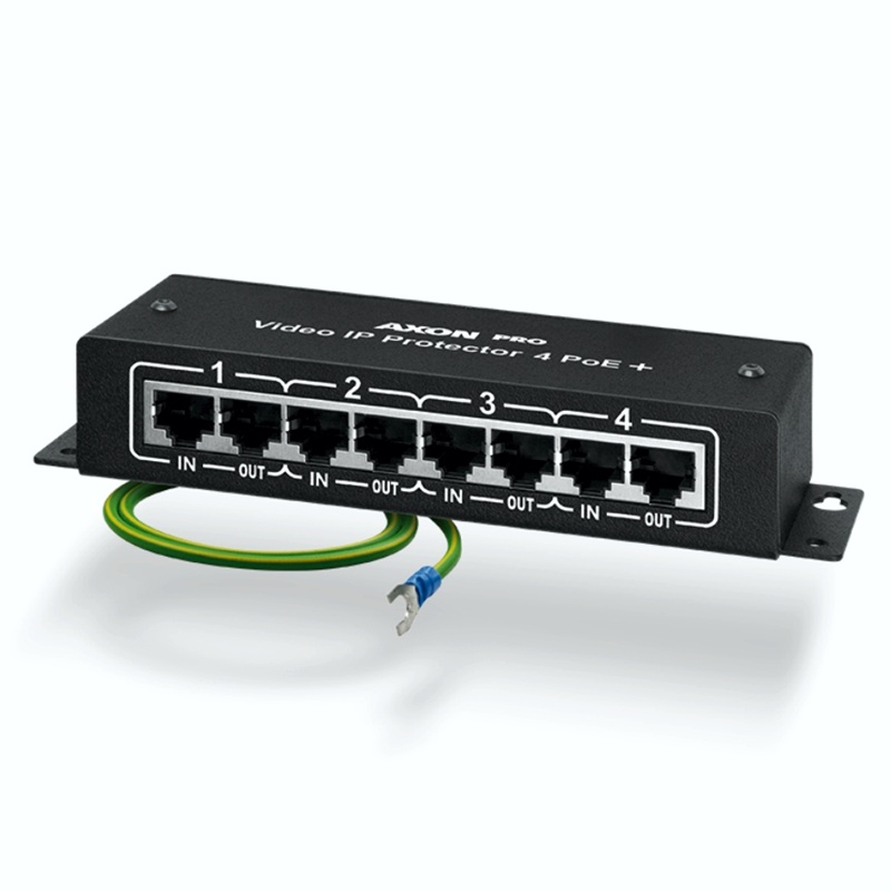 axon_pro_video_ip_protector_4_poe_plus AXON PRO Video IP Protector 4 PoE+ prepäťová ochrana – Obrázok 1